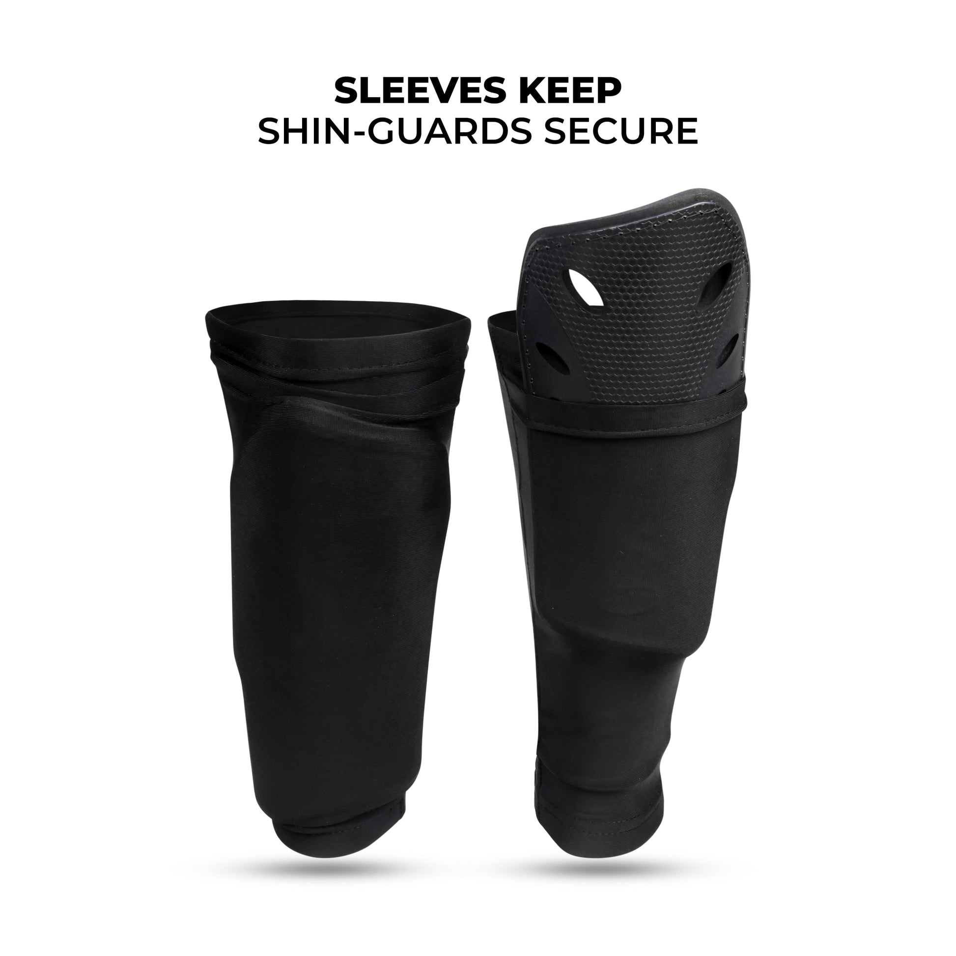 Soccer Shin Guard with Sleeve, Medium